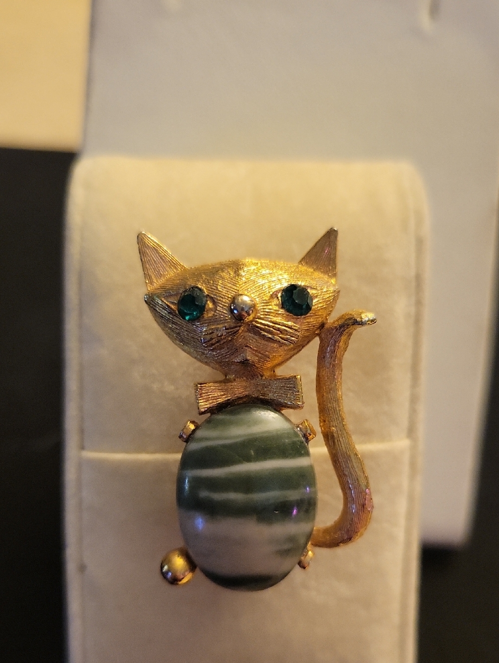 MCM Cat Pin Brooch